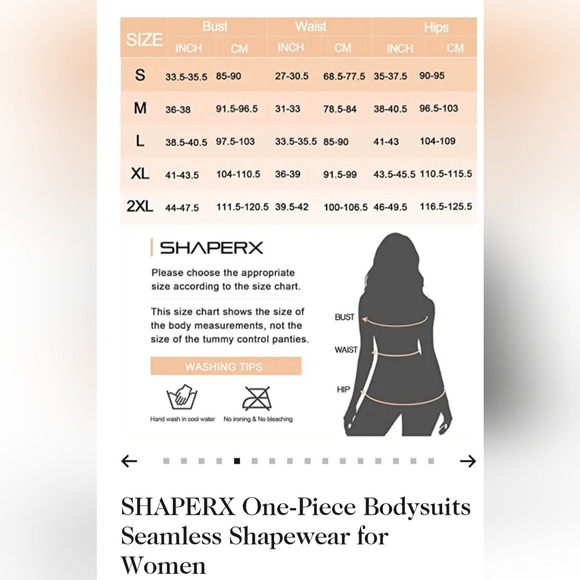 SHAPERX Tummy Control Shapewear for Women Seamless Body Shaper - Picture 2 of 10